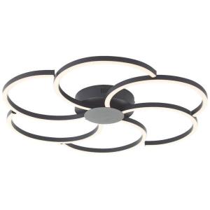 Потолочный светильник LIGHTBOX 69315 1, 65x65x65 см, черный