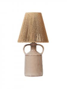 Настольные лампы LARISSOS бежевого цвета - (Ш) 24 x (В) 51 x (Д) 24 см
