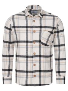 Рубашка на пуговицах стандартного кроя Rock Creek, серый/светло-серый