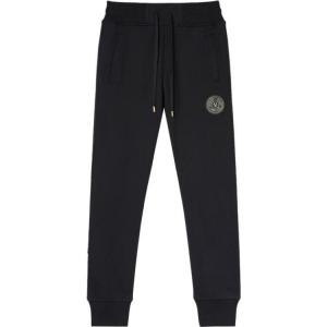 VERSACE JEANS COUTURE Весна-лето 2023 Трикотажные спортивные брюки мужские черные