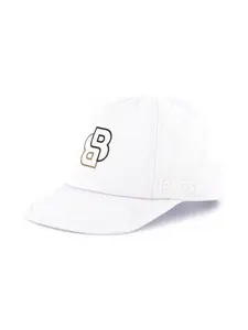 Кепка с логотипом BOSS Kidswear, белый