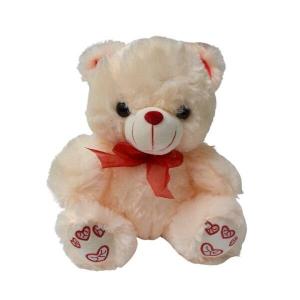 Большой плюшевый мишка с красным бантом Inna marka