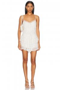 Платье Beauval Loveshackfancy, Off White