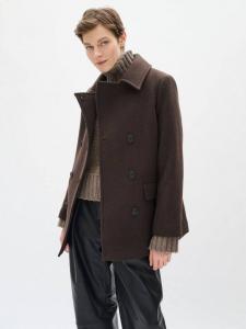 Пальто Perry Sailor из шерстяной смеси InWear, Chocolate Brown