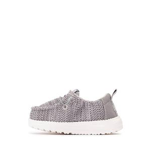 Слипоны HEYDUDE LILDUDE Slip-On Casual Shoe, цвет Grey/White