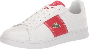 Мужские кроссовки Lacoste Carnaby, белый/красный
