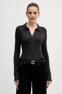 Шерстяной свитер роника Mos Mosh, серый