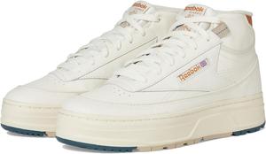 Женские кроссовки Reebok Club C Double Geo Mid, синий/коричневый