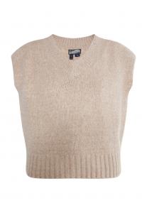 Тонкий вязаный свитер DreiMaster Vintage Sweater, пятнистый бежевый