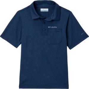 Техническая трейловая поло для мальчиков Columbia, синий