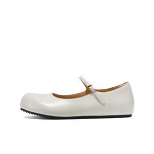 BELLE Мэри Джейн туфли женские черные экрю, цвет Ecru