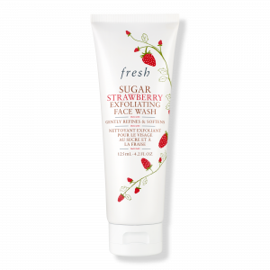 Отшелушивающий гель для умывания Сахар и клубника fresh