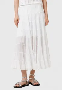 Длинная юбка ева Allsaints, Chalk White