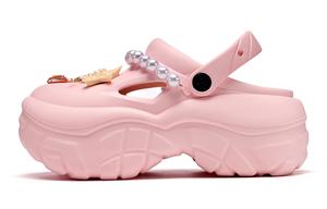 Клоги Женские C°BANNER, Бежево-Желтый (Розовая Горная Чай)