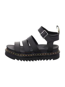 Сандалии на плоской подошве Dr Martens Plateau Sandaletten, черный