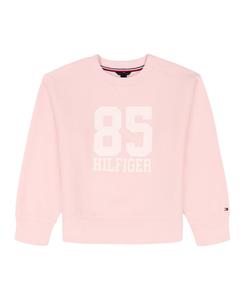 Детская толстовка с круглым вырезом (размеры 2T-6X) Tommy Hilfiger, Pink