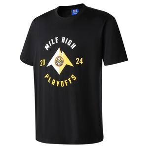 NBA Футболка для поиска золота Unisex Black