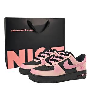 Nike Кроссовки для скейтбординга Air Force 1 с противоскользящим эффектом, женские, розовые