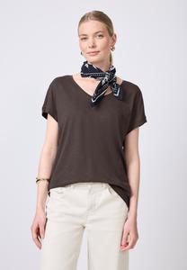 Базовая футболка Street One Studio, коричневый