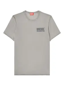 Футболка с логотипом T-Rawjust Diesel, серый