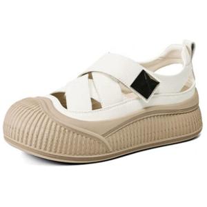 DAPHNE Дышащие низкие повседневные туфли женские белые