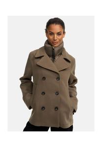 Полупальто Айлараа 16 MARIKOO, цвет Stone Brown