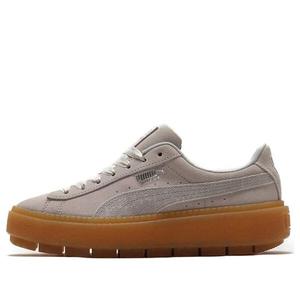 Кроссовки track emboss grey Puma, серый