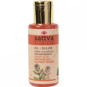 Аюрведическое восстанавливающее масло для волос 100 мл Мулети Амла Бринградж Шикакай, Sattva