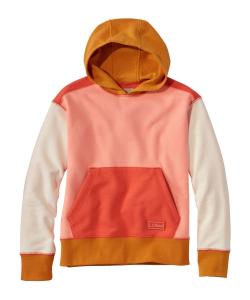 Детская спортивная толстовка с капюшоном, с цветовыми блоками.