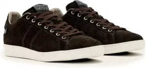 Мужские кроссовки AllSaints Leon Low Top, темно-коричневый