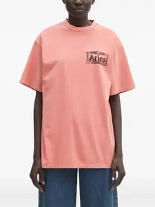 Футболка с логотипом Aries, красный