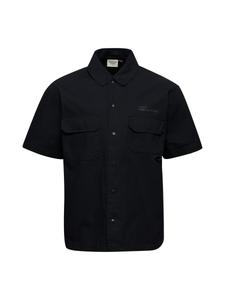 Рубашка на пуговицах Comfort fit HALO, черный