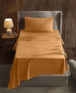 Комплект постельного белья premier collection с глубокими карманами, 3 предмета, размер twin xl Nestl, Apricot Buff Orange