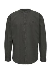 Рубашка на пуговицах классического кроя QS, Anthracite
