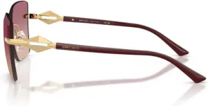 Солнцезащитные очки градиентного коричневого цвета от Jimmy Choo, 302413 - Gold - Brown Gradient Pink