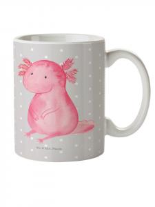 Детская кружка Аксолотль Милый без слов в пастельно-серых тонах Mr. & Mrs. Panda