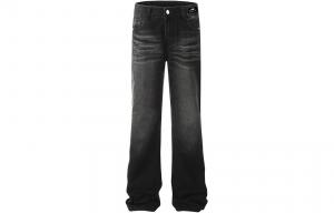 Джинсы Unisex Moderate Straight Fit ZIAREL, черный серый