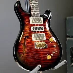 PRS Special Semi-hollow 10 Top Черно-золотой с черным градиентом