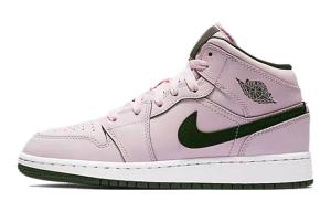 Кроссовки Jordan 1 Mid Pink Foam GS