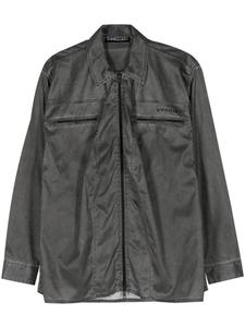 Рубашка на молнии с логотипом Y/Project, черный