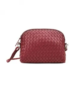 Плетеная сумка-клатч через плечо Dragon Diffusion, красный