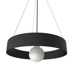 Подвесной светильник Lumicom Halo, 40x40x40 см, черный