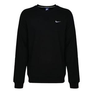 Толстовка Nike Club Ft Round Neck Pullover french terry Black, черный