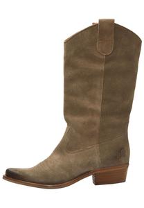 Кожаные ботильоны Felmini, серый