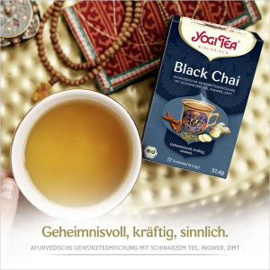 6 xYOGI TEA Черный чай | 6 х 37,4 г