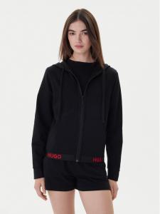 Свитшот relaxed fit Sporty Logo 50520504 Hugo, черный