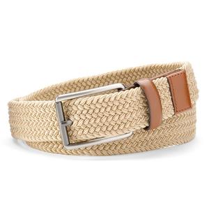 Мужской плетеный эластичный ремень для гольфа для турниров Большого шлема Grand Slam, цвет Khaki