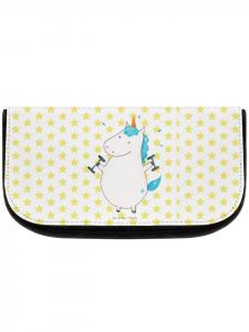 Косметичка Mr & Mrs Panda Einhorn Fitness ohne Spruch, белый