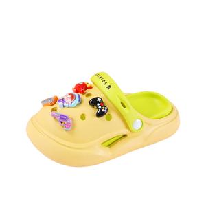 Детские тапочки: противоскользящие, износостойкие, дышащие, легкие, с амортизацией ABC KIDS, зеленый