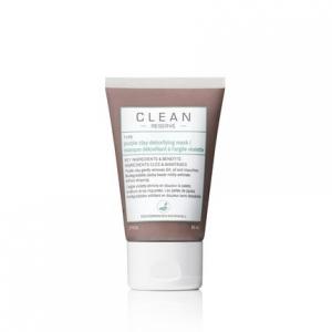 Веганская детоксифицирующая маска для лица с фиолетовой глиной Reserve, Clean